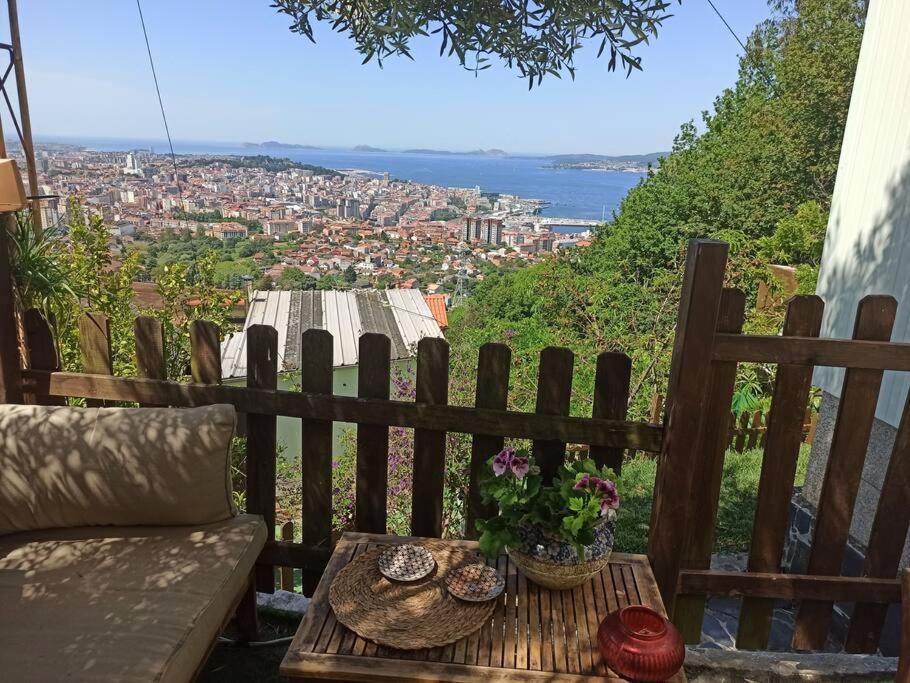 Acogedora Casa Con Vistas Panoramicas De Vigo Villa Dış mekan fotoğraf