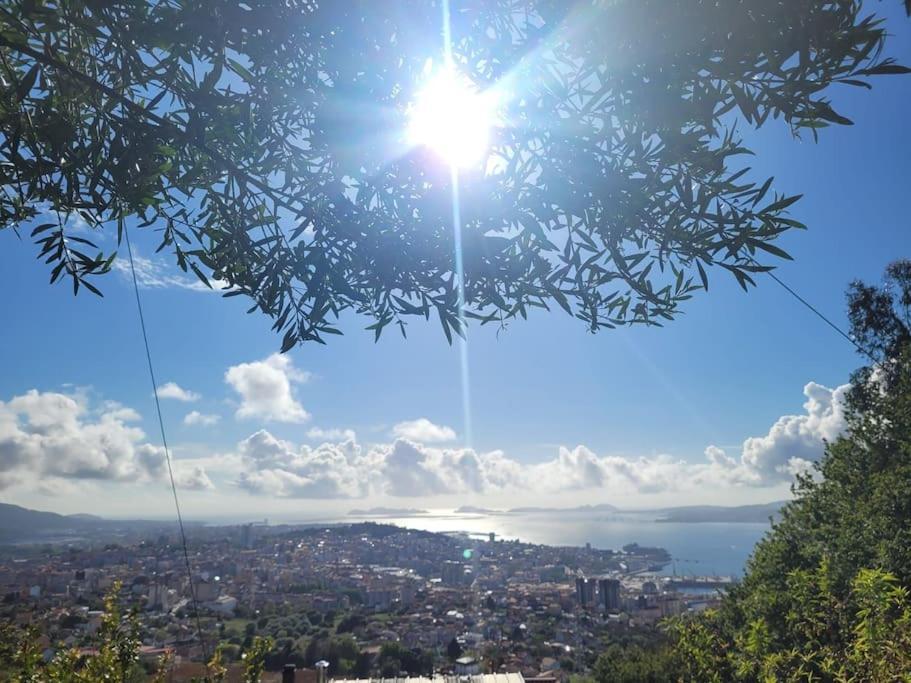 Acogedora Casa Con Vistas Panoramicas De Vigo Villa Dış mekan fotoğraf