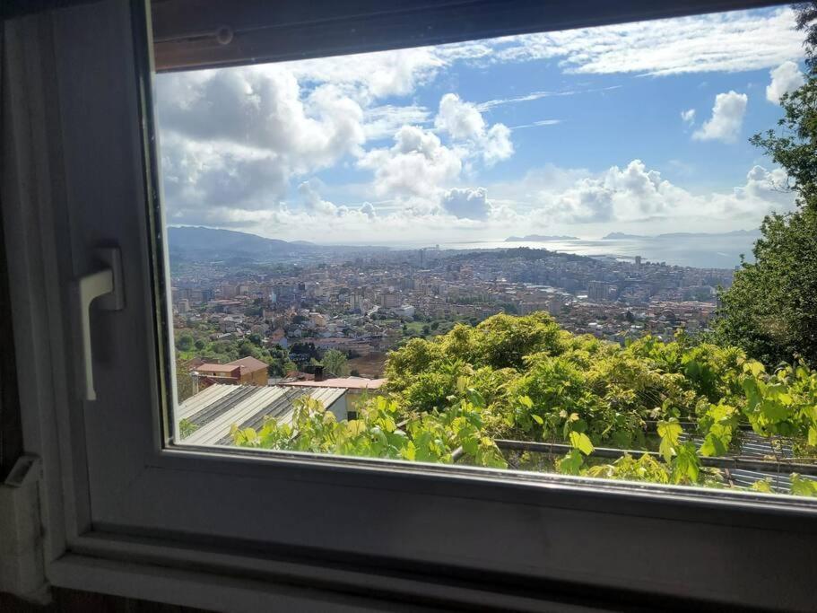 Acogedora Casa Con Vistas Panoramicas De Vigo Villa Dış mekan fotoğraf